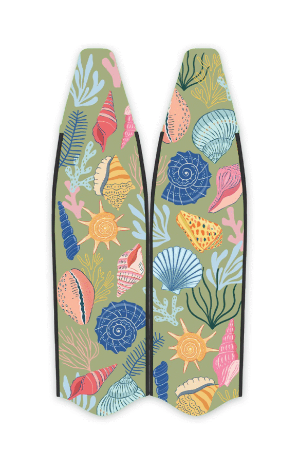 Seashell & Coral - Green By Nindyafras